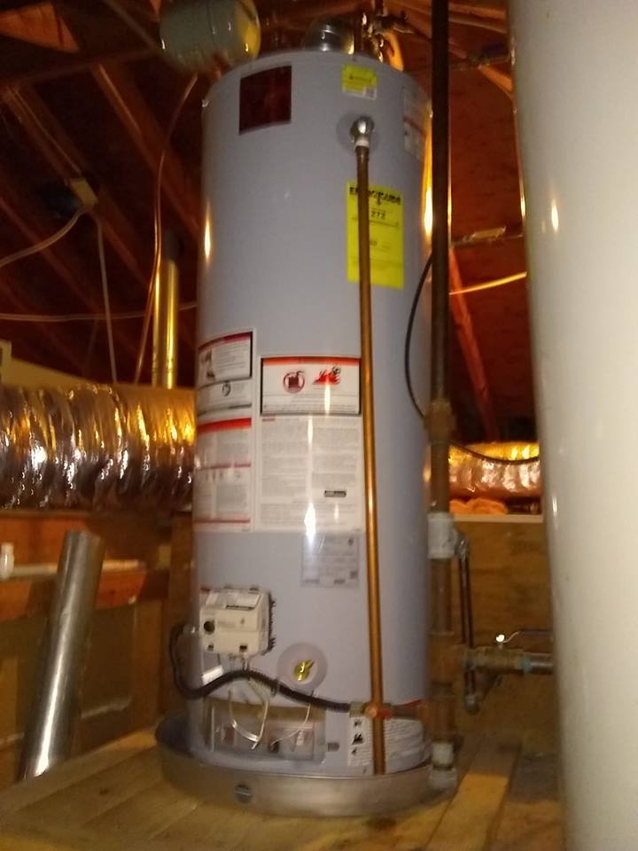 New water heater and central A/C replacement