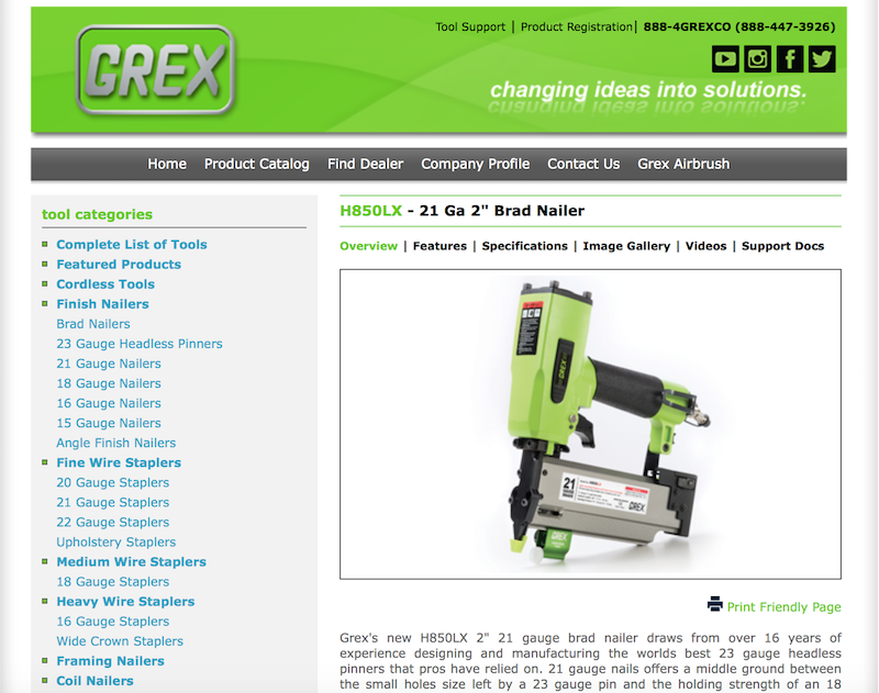 Grex Airbrush - Support Documents